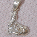 Silver Pendent Ladoo Gopal