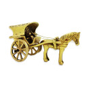 Horse Cart Brass