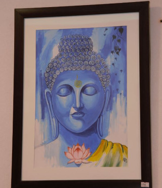 Buddha Oil on Canvas