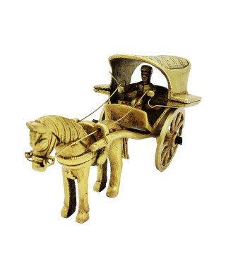 Horse Cart Brass