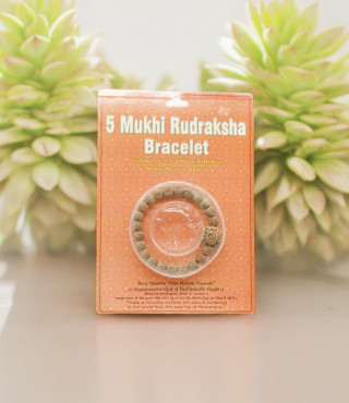 5 Mukhi Rudraksha Bracelet