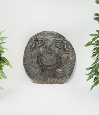 Ganesh ji on Shaligram