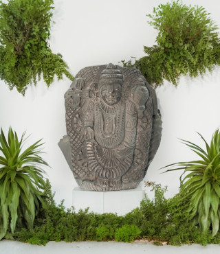 Laxmi Narayan on Shaligram