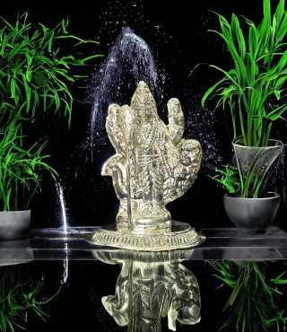 Kartikeya Ji Silver Idol