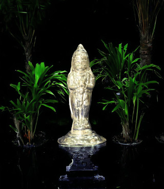 Hanuman Ji Silver Idol