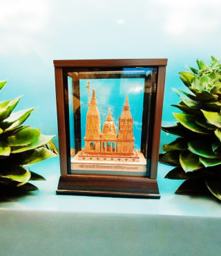 Wooden Replica With Light