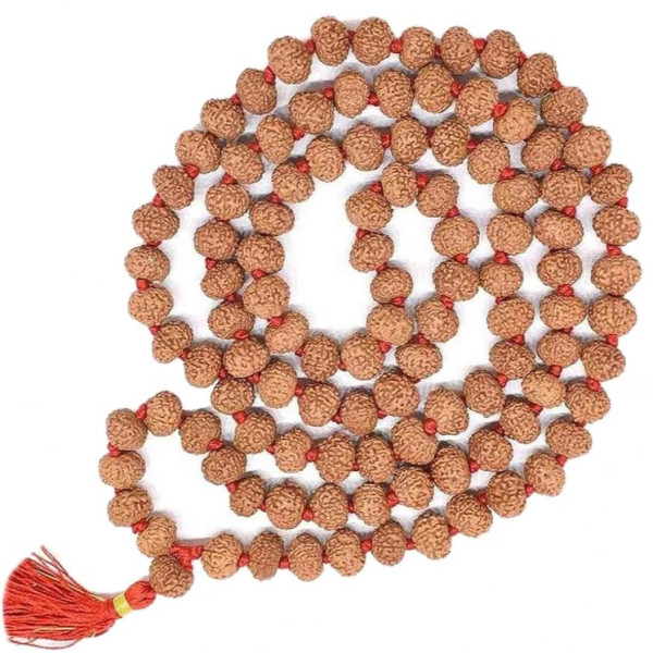 6 Mukhi Rudraksha Mala With Lab Certification