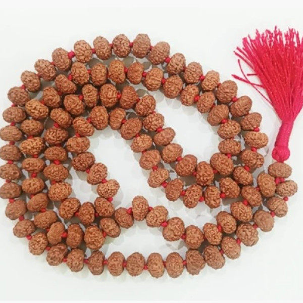 7 Mukhi Rudraksha Mala With Lab Certification