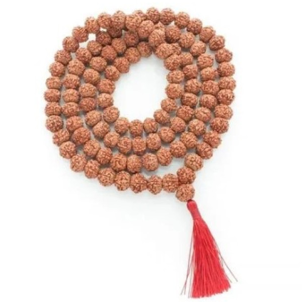 9 Mukhi Rudraksha Mala With Lab Certification