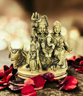 Brass Shiv Parivar  Brass Shiv Parivar