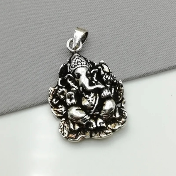 Silver Pendant Ganesha