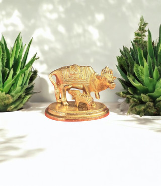 Brass Cow Medium Brass Cow Medium