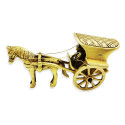 Horse Cart Brass