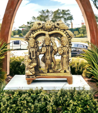 Brass Ram Darbar Small Brass Ram Darbar Small