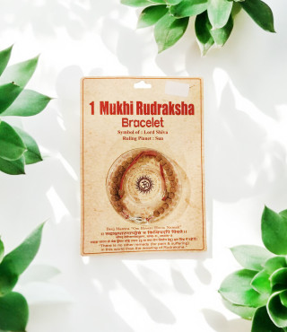 1 Mukhi Rudraksha Bracelet 1 Mukhi Rudraksha Bracelet