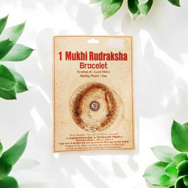 1 Mukhi Rudraksha Bracelet 1 Mukhi Rudraksha Bracelet
