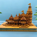 Shri Ram Mandir Wooden Replica Shri Ram Mandir Wooden Replica