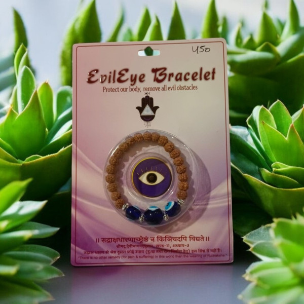 Evileye With Rudraksha Bracelet Evileye With Rudraksha Bracelet