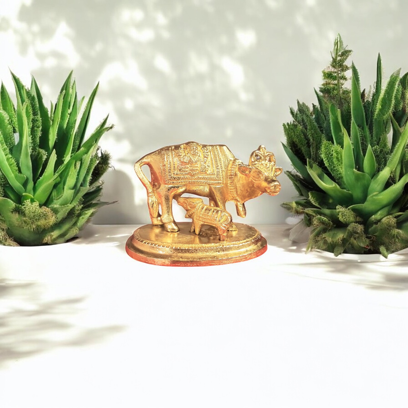 Brass Cow Medium