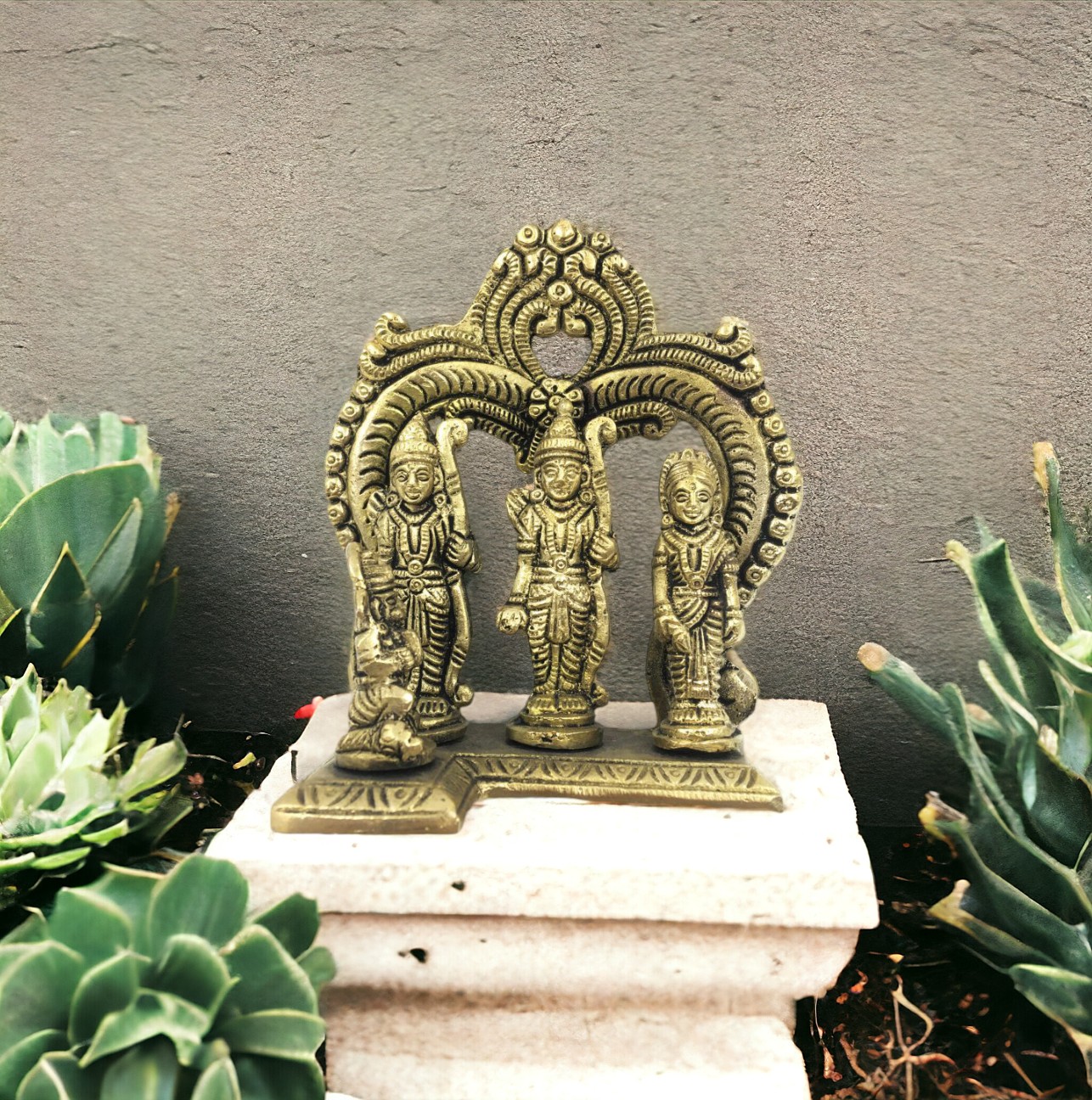 Brass Ram Darbar Medium