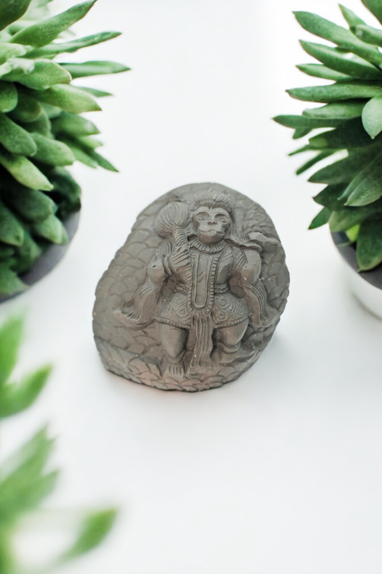 Hanuman ji on Shaligram